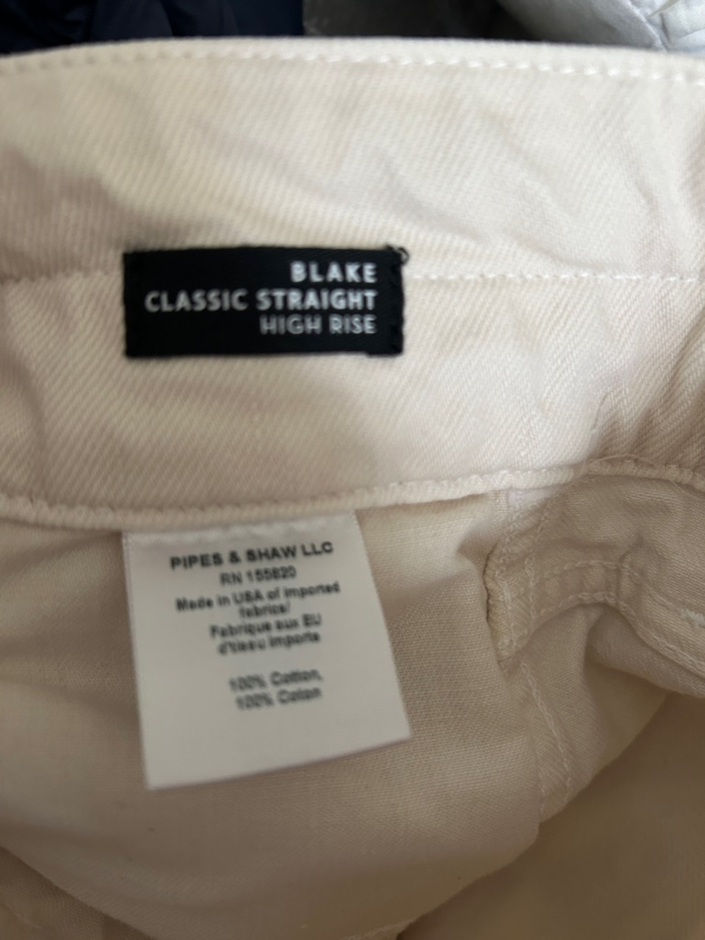 Veronica Beard Blake classic straight high rise jeans Size 29 - Picture 6 of 7